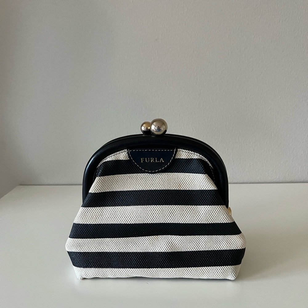 Furla canvas small bag